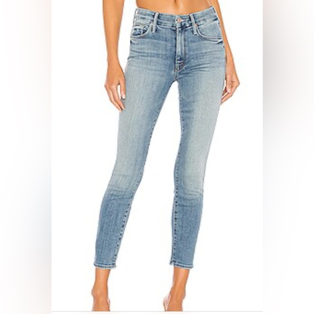 MOTHER Denim Looker Crop in A Side Of Rice And Beans